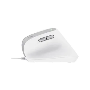 Mouse Trust Bayo II Design Ergonômico 6 Botões 2400 DPI USB Branco 25397