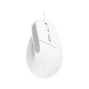 Mouse Trust Bayo II Design Ergonômico 6 Botões 2400 DPI USB Branco 25397