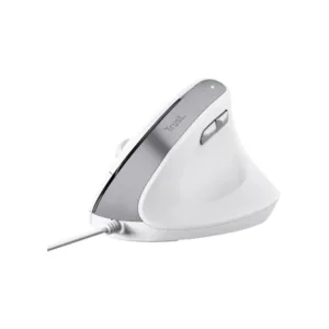 Mouse Trust Bayo II Design Ergonômico 6 Botões 2400 DPI USB Branco 25397