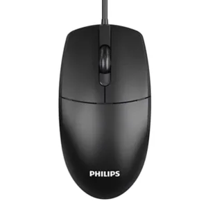 Mouse Óptico Philips SPK7247 USB 1200 DPI Preto SPK7247