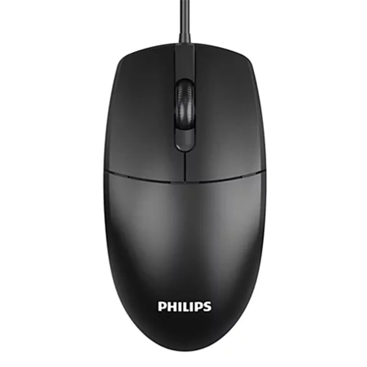 Mouse Óptico Philips SPK7247 USB 1200 DPI Preto SPK7247