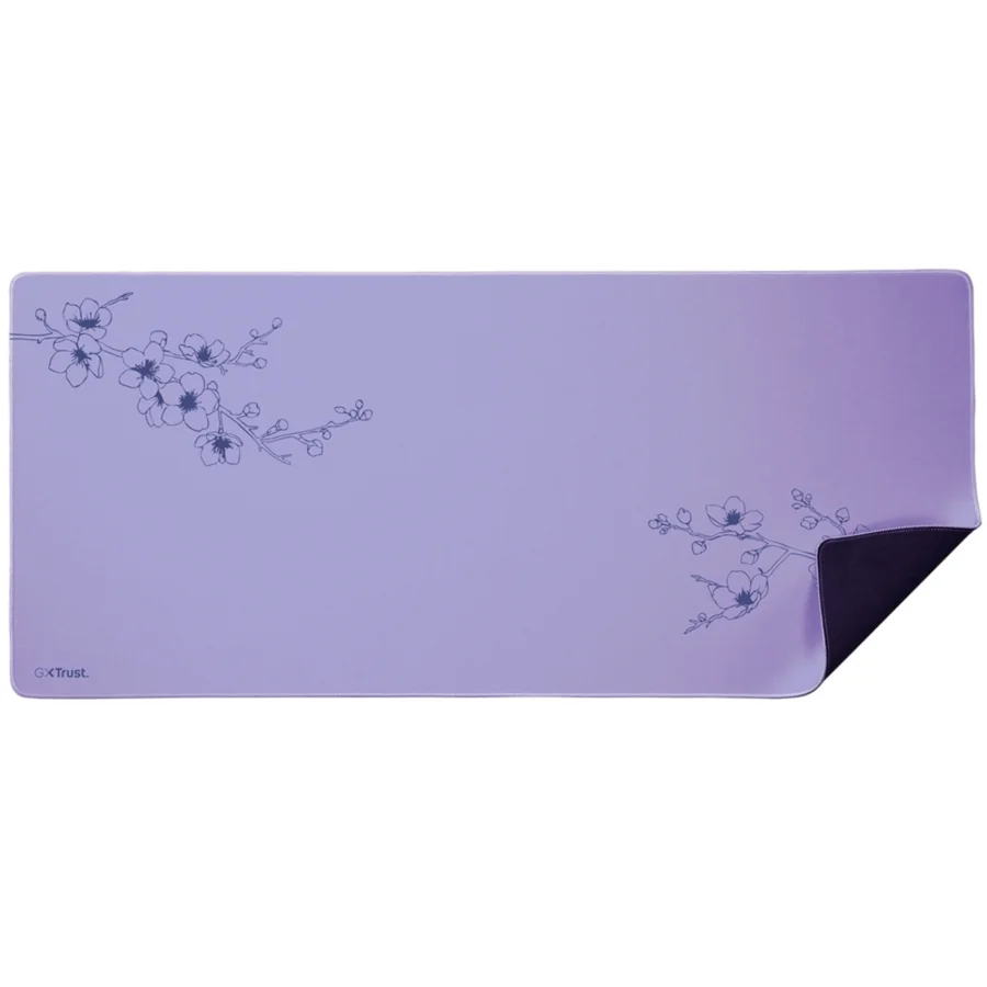 Mousepad Gamer GXTrust 759 XXL (900x400mm) Design Blossom com Bordas Costuradas 25715
