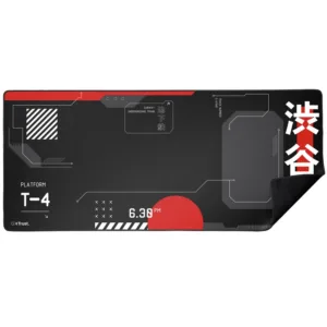 Mousepad Gamer GXTrust 759 XXL (900x400mm) Design Japan Black com Bordas Costuradas 25716