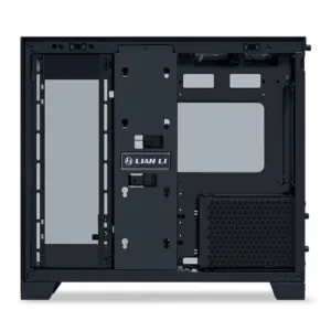 Gabinete Gamer Lian Li O11 Dynamic Mini V2 Mini Tower Vidro Temperado Preto Sem Fans O11DMIV2X