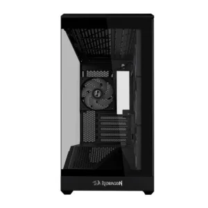 Gabinete Gamer Redragon Vector V100 Mini X Mini Tower Vidro Temperado Preto com 4 Fans ARGB OE809RX