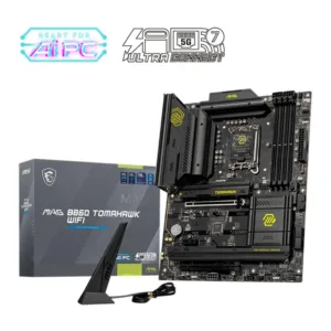 Placa Mãe MSI MAG B860 TOMAHAWK WIFI Intel LGA 1851 DDR5 Wi-Fi 7 ATX B860TOMAHAWKWIFI