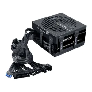 Fonte Lian Li RB650B 650W 80 Plus Bronze ATX 3.1 PCIe 5.1 Preta RB0650B