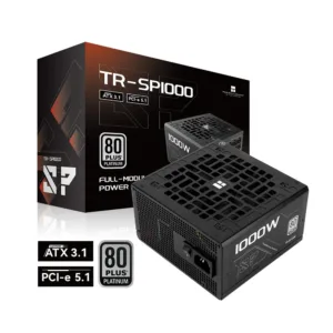 Fonte Thermalright SP-1000 1000W 80 Plus Platinum Full Modular ATX 3.1 PCIe 5.1 Preta SP-1000