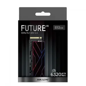 SSD Hiksemi Future Lite 512GB M.2 2280 NVMe Leitura 6320MBs e Gravação 3111MBs HS-SSD-FUTURE LITE 512G