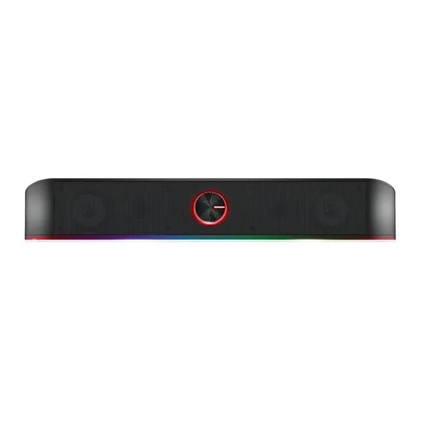Soundbar Gamer Trust GXT 619 Thorne RGB USB 12W Preta T24007