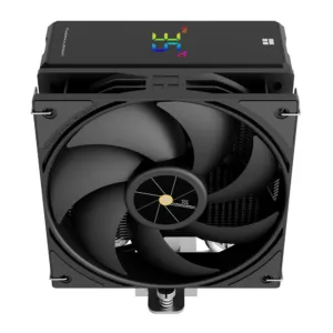 Cooler para Processador Thermalright Assassin X 120 R Digital Display Digital 120mm PWM Intel/AMD Preto