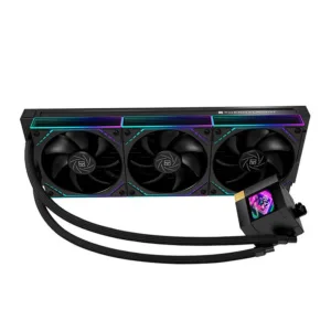 Water Cooler Thermalright Core Matrix Vision 360 ARGB Display LCD 360mm Intel/AMD Preto TR-CMV-360-BK-ARGB