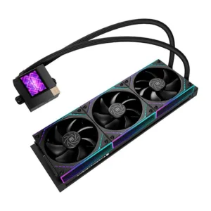 Water Cooler Thermalright Core Matrix Vision 360 ARGB Display LCD 360mm Intel/AMD Preto TR-CMV-360-BK-ARGB