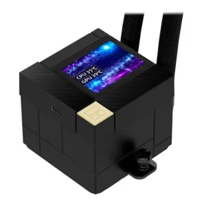 Water Cooler Thermalright Core Matrix Vision 360 ARGB Display LCD 360mm Intel/AMD Preto TR-CMV-360-BK-ARGB