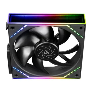 Kit 3 Ventoinhas Thermalright TL-M12Q ARGB PWM 120mm Pretas TL-M12Q-X3