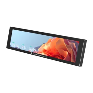 Tela Magnética LCD Thermalright Trofeo Vision 9.16" Resolução 1920×480 Preta