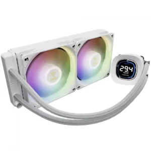 Water Cooler Gamdias Aura GL240 Digital ARGB Display LCD 240mm Intel/AMD Branco