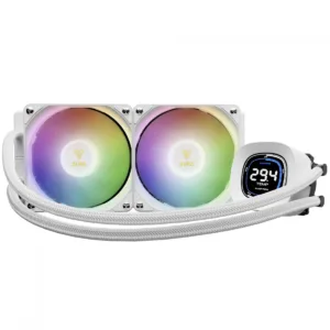 Water Cooler Gamdias Aura GL240 Digital ARGB Display LCD 240mm Intel/AMD Branco
