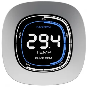 Water Cooler Gamdias Aura GL240 Digital ARGB Display LCD 240mm Intel/AMD Branco
