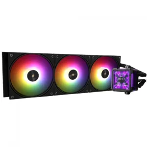 Water Cooler Thermalright Frozen Warframe Pro 360 ARGB Display LCD 360mm Intel/AMD Preto TR-FWP-360-BK-ARGB
