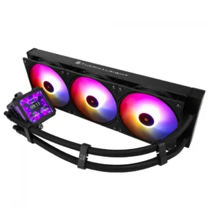 Water Cooler Thermalright Frozen Warframe Pro 360 ARGB Display LCD 360mm Intel/AMD Preto TR-FWP-360-BK-ARGB