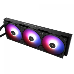 Water Cooler Thermalright Frozen Warframe Pro 360 ARGB Display LCD 360mm Intel/AMD Preto TR-FWP-360-BK-ARGB