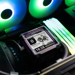 Water Cooler Thermalright Frozen Warframe Pro 360 ARGB Display LCD 360mm Intel/AMD Preto TR-FWP-360-BK-ARGB