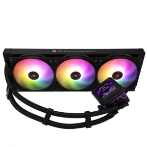 Water Cooler Thermalright Frozen Warframe Pro 360 ARGB Display LCD 360mm Intel/AMD Preto TR-FWP-360-BK-ARGB