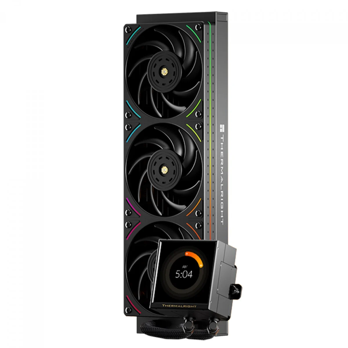 Water Cooler Thermalright Peerless Vision 360 UB ARGB Display LCD 360mm Intel/AMD Preto