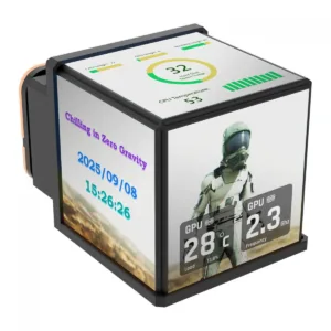 Water Cooler Thermaltake MineCube 360 Ultra ARGB Preto com Display LCD 360mm CL-W481-PL12SW