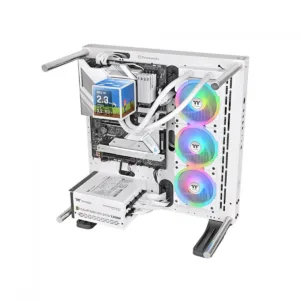 Water Cooler Thermaltake MineCube 360 Ultra ARGB Branco com Display LCD 360mm CL-W482-PL12SW